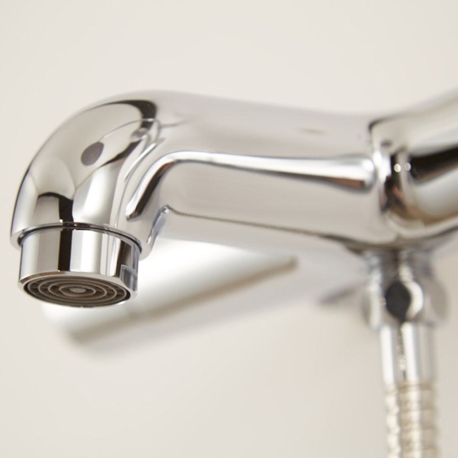 Thermostatic Deck Mounted Bath Shower Mixer - Focus Range