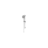 Chrome Concealed Shower Mixer with Dual Control &amp; Round Handset - EcoS9