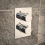 GRADE A2 - Concealed Dual Control Thermostatic Shower Valve - EcoS9 Range