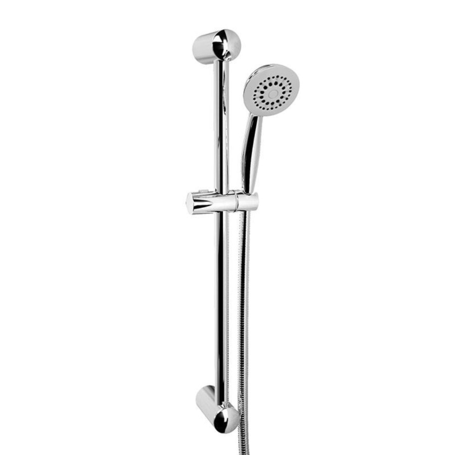 Concealed Thermostatic Mixer Shower with Wall Mounted Rain Shower Head & Handset- EcoStyle