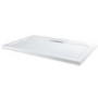 Low Profile Rectangular Shower Tray 1000 x 800mm Stone Resin - Elusive