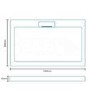 Low Profile Rectangular Shower Tray 1000 x 800mm Stone Resin - Elusive