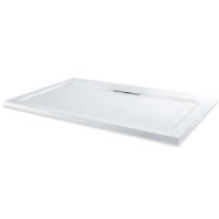 Low Profile Rectangular Shower Tray 1200 x 760mm Stone Resin - Elusive