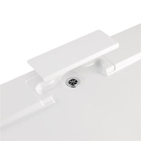 Low Profile Rectangular Shower Tray 1200 x 760mm Stone Resin - Elusive