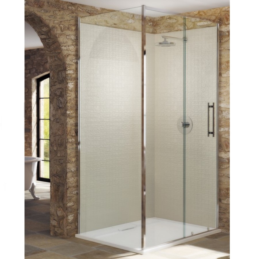 Low Profile Rectangular Shower Tray 1200 x 760mm Stone Resin - Elusive