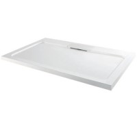 Low Profile Rectangular Shower Tray 1400 x 900mm Stone Resin - Elusive