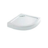 Stone Resin Quadrant Shower Tray 800 x 800mm - Elusive