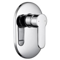 Nuovo Concealed Shower Mixer with Cima Riser Rail Kit