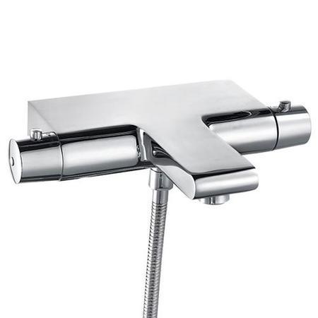 Montroc Thermostatic Bath Shower Mixer with Chenai Riser Rail Kit