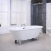 Voss Modern Freestanding Bath - 1650 x 740mm