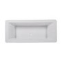 Grade A1 Double Ended Freestanding Bath with Chrome Feet 1700 x 750mm - Athena