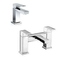Cube Bath and Basin Tap Pack