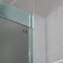 Sliding Door Enclosure 1200 x 900mm - 8mm Glass - AquaFloe Iris Range