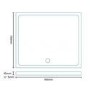 Rectangular Shower Tray 900 x 760mm - Easy Plumb