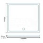 Easy Plumb 1000 x 900 Rectangular Shower Tray