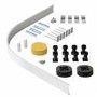 Quadrant Left Hand Shower Tray 1200 x 800mm - Easy Plumb