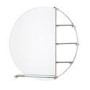 800mm Framed Bathroom Mirror with Shelf - Orion