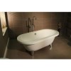 Freestanding Double Ended Bath with Chrome Feet 1690 x 790mm - Eclipse