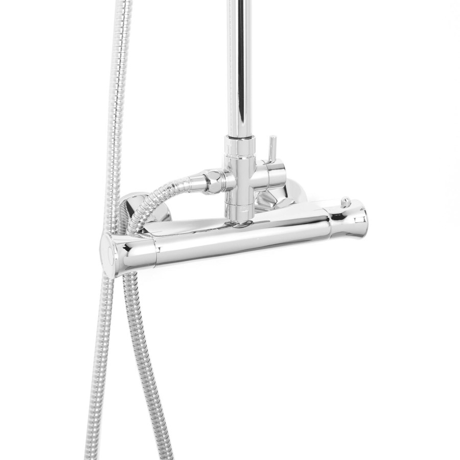 Rina Round Riser Slide Rail Kit with Thermostatic Valve