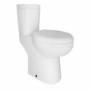Grade A1 - Close Coupled Comfort Height Toilet with Soft Close Seat 