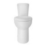Grade A1 - Close Coupled Comfort Height Toilet with Soft Close Seat 
