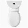 Grade A1 - Close Coupled Comfort Height Toilet with Soft Close Seat 