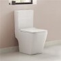 Voss Close Coupled Toilet with Soft Close Seat with Pan Connector