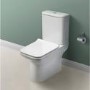 Milan Close Coupled Toilet and Seat