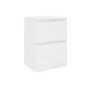 800mm White Countertop Vanity Unit - Portland