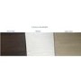 1200mm Wall Hung 4 Drawer Vanity Unit White - Boston