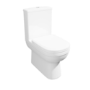 Brooklyn Spacesaver Right Hand Shower Bath and Close Coupled Toilet Suite