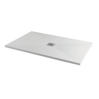 Ultra Low Profile Rectangular Shower Tray 1400 x 900mm Stone Resin - Silhouette