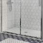 Ultra Low Profile Rectangular Shower Tray 1400 x 900mm Stone Resin - Silhouette