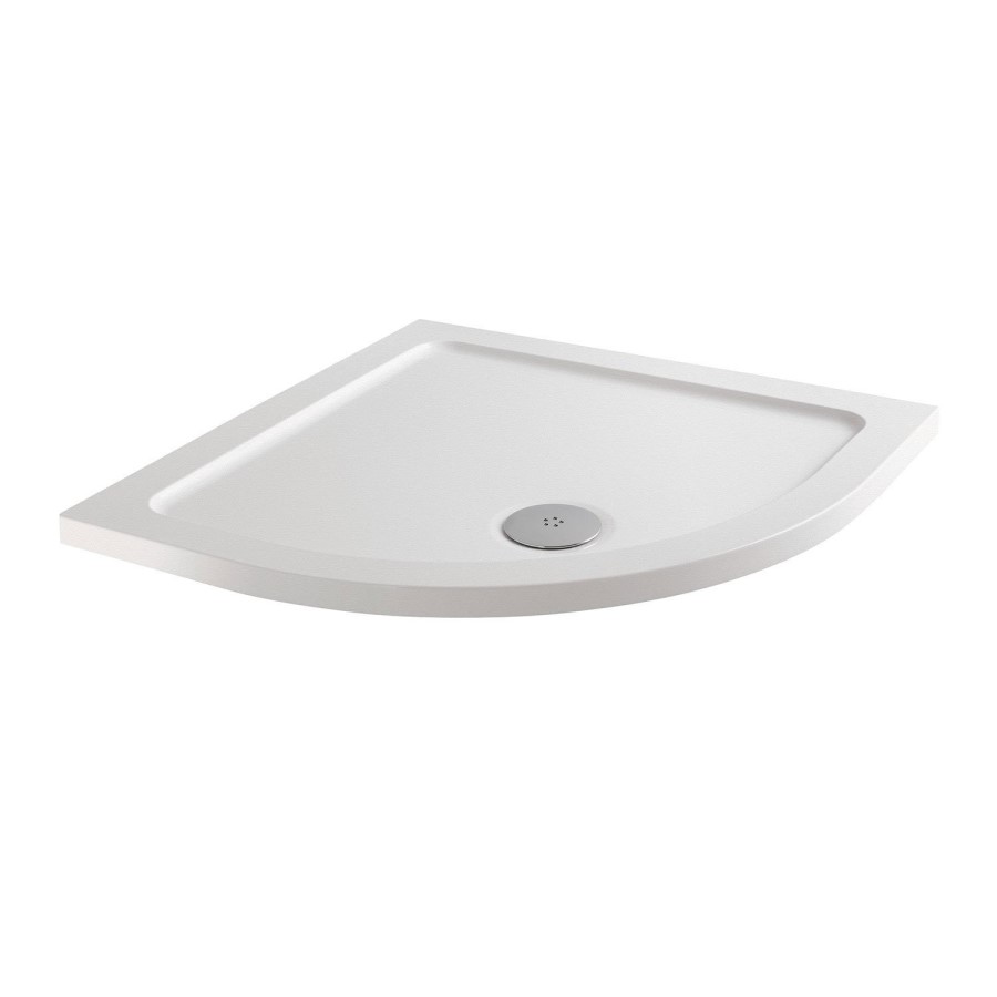 Quadrant Shower Enclosure with Tray Waste & Shower 800mm -  4mm Glass - Vega Range