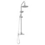 Quadrant Shower Enclosure with Tray Waste & Shower 800mm -  4mm Glass - Vega Range