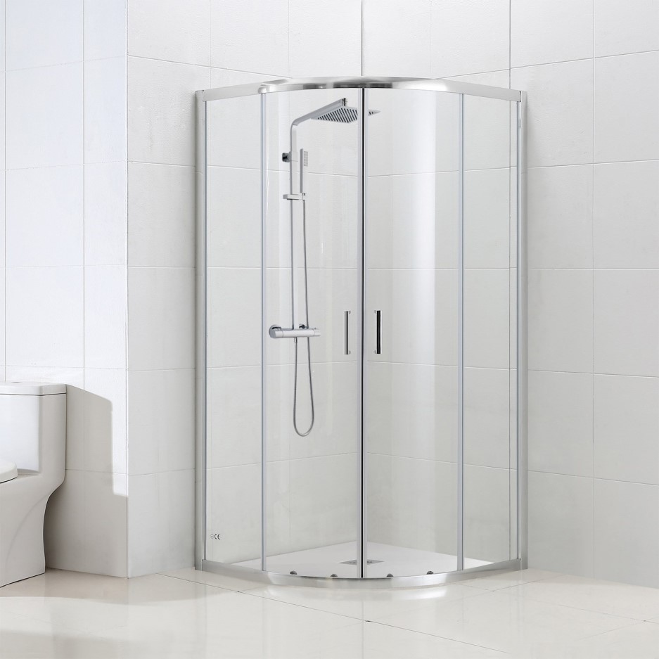 900 x 900mm Quadrant Shower Enclosure with Shower Tray Vega