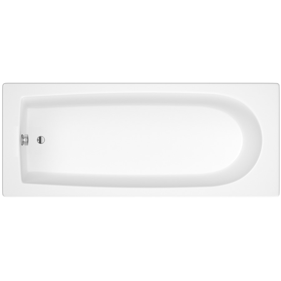 Barmby Single Ended Round Bath with Premiercast - 1700 x 750mm