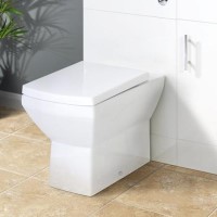 Wall Hung Toilet with Soft Close Seat - Tabor Wall Hung Toilet with Soft Close Seat - Tabor
