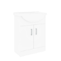 Classic Straight Bath Combi Unit and Addison BTW Toilet 