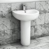 Classic Straight Bath Addison Toilet and Basin Suite