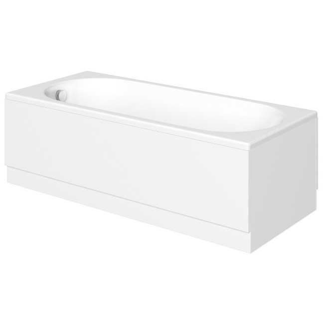 1800mm Straight Bath Suite with Toilet Basin & Panels - Alton