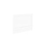 Baxenden Matt White 800mm End Bath Panel