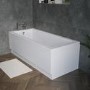 Rutland Square Single Ended Bath - 1800 x 800mm