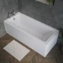 Rutland Square Single Ended Bath - 1800 x 800mm