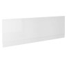 1700mm Wooden White Gloss Bath Front Panel - Ashford