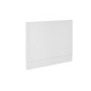 Alton Round Single Ended Bath with White Gloss Bath Front &amp; End Panel - 1700 x 700mm