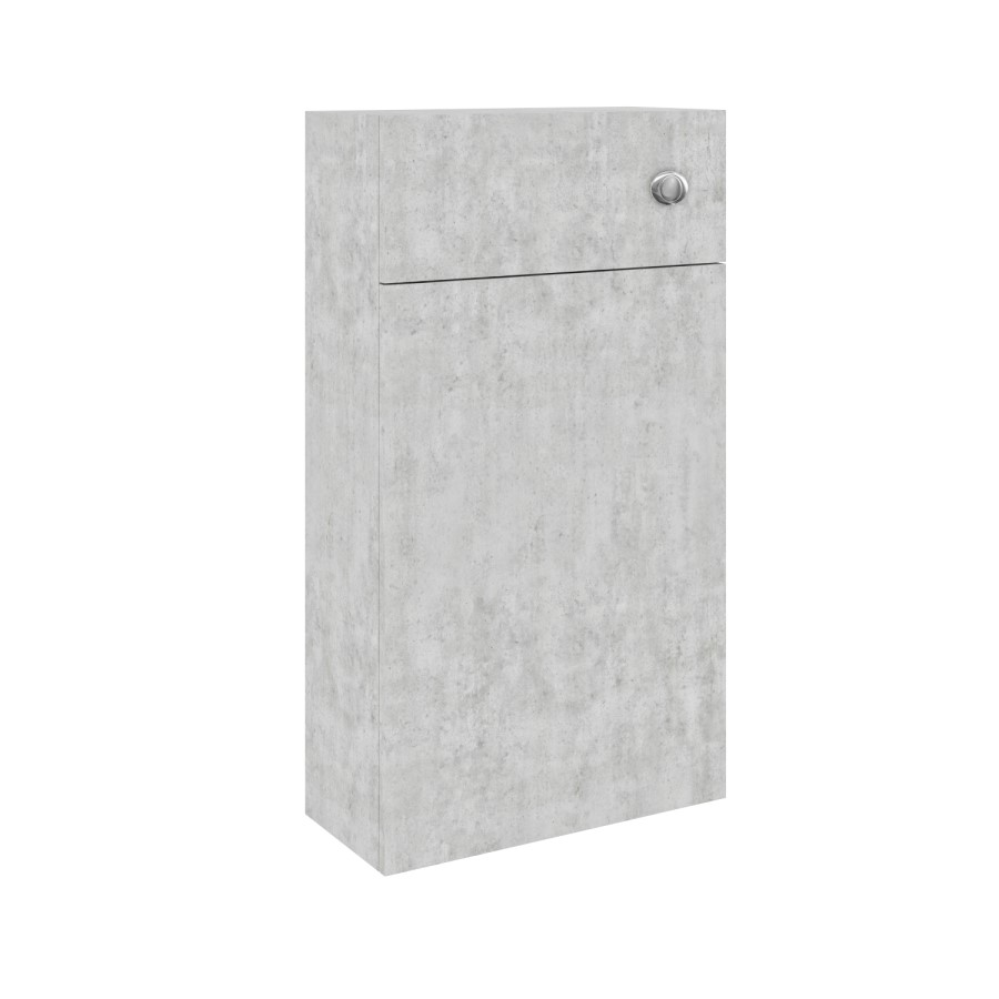 500mm Grey Back to Wall Unit with Square Toilet - Sion