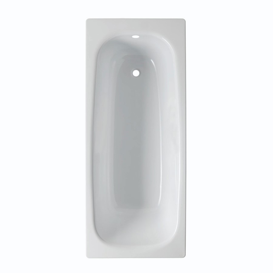 Single Ended Steel Bath with No Tap Holes - 1700 x 700mm