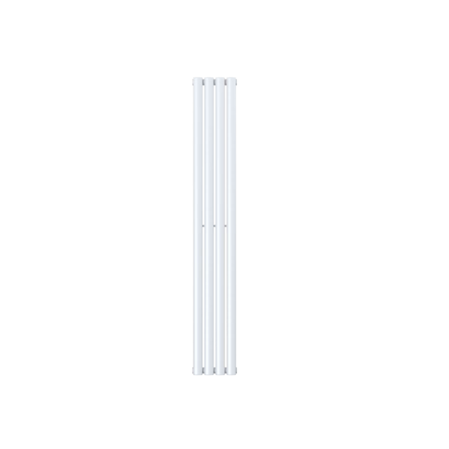 White Vertical Single Panel Radiator 1600 x 240mm - Margo