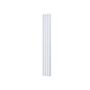 White Vertical Double Panel Radiator 1600 x 240mm - Margo